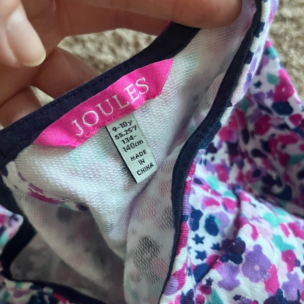 Joules Girls floral dress top - Picture 12 of 12